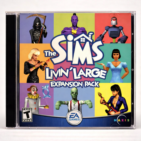The Sims: Livin' Large [Expansion Pack] (PC Game) Pre-Owned