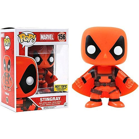 POP! Marvel #156: Stingray (Hot Topic Limited Edition Exclusive) (Funko POP! Bobble-Head) Figure and Box w/ Protector