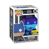POP! 8-Bit #01: DC Super Heroes - Batman (Entertainment Earth Exclusive) (Funko POP!) Figure and Box w/ Protector