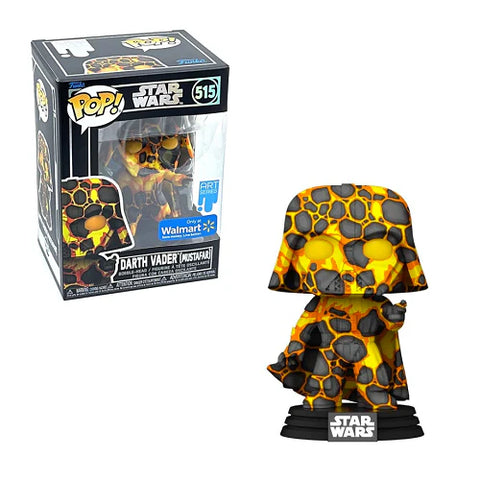 POP! Art Series #535: Star Wars - Darth Vader [Mustafar] (Wal-Mart Exclusive) (Funko POP! Bobble-Head) Figure and Box w/ Protector