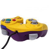 Wired Controller - Yellow/Purple (TeknoGame) (GameCube) NEW