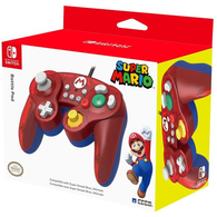 Wired Controller - Super Mario: MARIO Edition - Red/Blue (Hori Battle Pad) (Nintendo Switch) NEW (Copy)