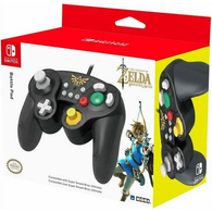 Wired Controller - Legend of Zelda Breath of the Wild Edition (Hori Battle Pad) (Nintendo Switch) NEW