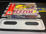 San Francisco: Rush Extreme Racing (Nintendo 64) Pre-Owned: Game, Manual, Insert, Poster, Tray, and Box w/ Protector(Pictured)