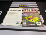 San Francisco: Rush Extreme Racing (Nintendo 64) Pre-Owned: Game, Manual, Insert, Poster, Tray, and Box w/ Protector(Pictured)