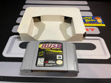 San Francisco: Rush Extreme Racing (Nintendo 64) Pre-Owned: Game, Manual, Insert, Poster, Tray, and Box w/ Protector(Pictured)