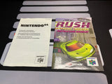 San Francisco: Rush Extreme Racing (Nintendo 64) Pre-Owned: Game, Manual, Insert, Poster, Tray, and Box w/ Protector(Pictured)