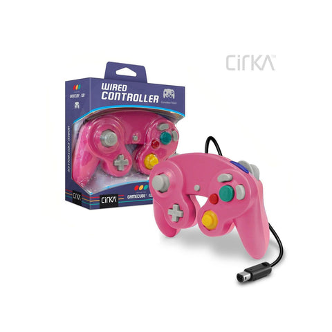 Wired Controller - Cirka - Bubblegum Pink (Wii / GameCube) NEW