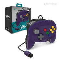 "Fleet Admiral" Premium Wired Controller (Violet Fleet) (Hyperkin) (Nintendo 64) NEW