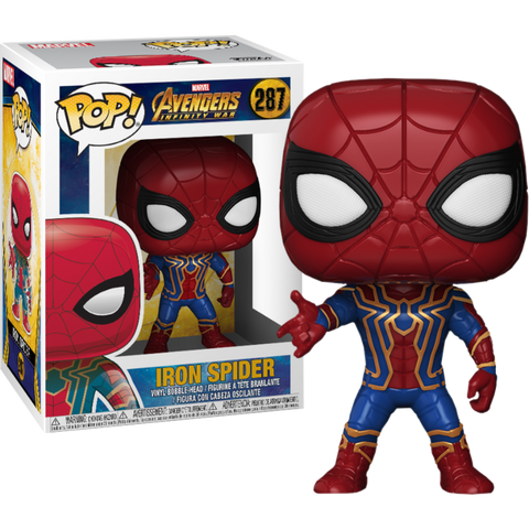 POP! Marvel #300: Avengers Infinity War - Iron Spider (Funko POP!) Figure and Box w/ Protector