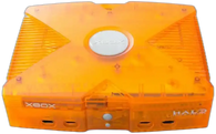 BROKEN: System ONLY - Orange Halo Edition (Original Xbox) Pre-Owned (As Is/Broken/For Parts)
