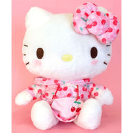 Hello Kitty Fruit Hoodie Plush - 10" (Sanrio) NEW