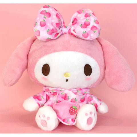My Melody Fruit Hoodie Plush - 10" (Sanrio) NEW