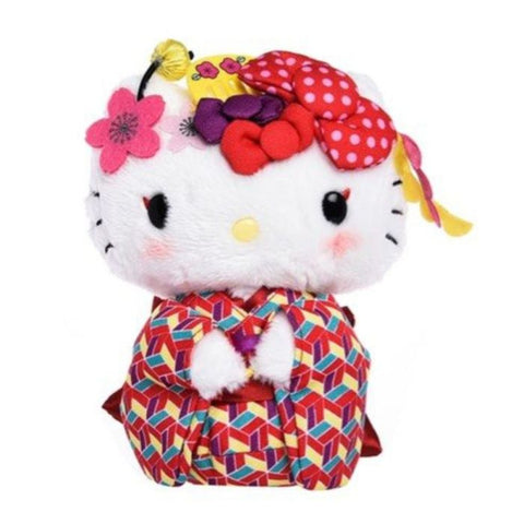 Hello Kitty Japan Pop Kimono Plush - 7" (Sanrio) NEW