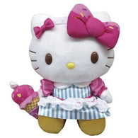 Hello Kitty Ice Cream Maid Cafe Plush - 10" - NEW
