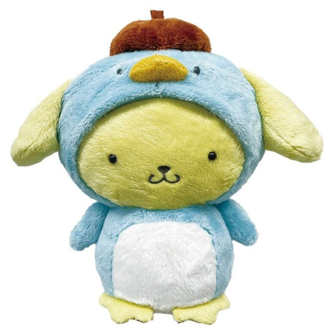 Pompompurin Ice Island Penguin Plush - 8" (Sanrio) NEW