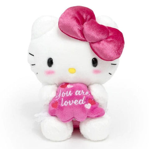 Hello Kitty Message "You Are Loved" Plush - 7" (Sanrio) NEW