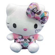 Hello Kitty Colorful Graffiti Plush - 7" (Sanrio) NEW