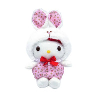 Hello Kitty Darling Daisies Flower Bunny Plush - 9" (Sanrio) NEW