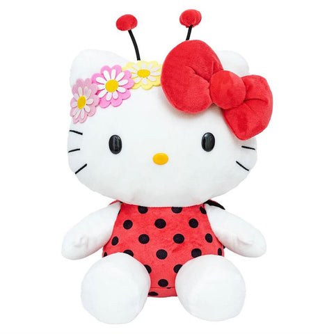 Hello Kitty Ladybug Plush - 12" (Sanrio) NEW