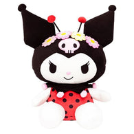Kuromi Ladybug Plush - 12" (Sanrio) NEW