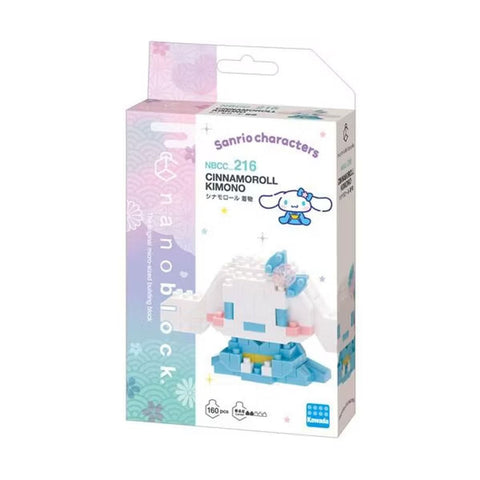 Sanrio Cinnamoroll (Kimono) Nanoblock Character Collection Series - NEW (◕‿‿◕｡) No Discounts