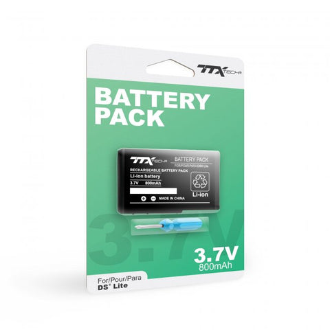 Replacement Battery - BLACK (TTX TECH) (Nintendo DS Lite) NEW