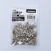 2.5mm Tri-Wing Security Screws - Silver - 100 pcs (TTX Tech) (Game Boy Advance & GameBoy Color - Systems) NEW