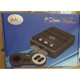 System - FC2 Slim - Charcoal Black (NES/SNES) (Yobo) NEW