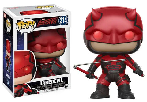 POP! Marvel #214: Daredevil (Funko POP!) Figure and Box w/ Protector