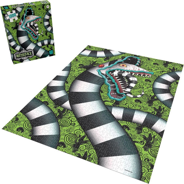 Beetlejuice Sandworm! Puzzle - 1000Pcs (The Op / USAopoly) NEW