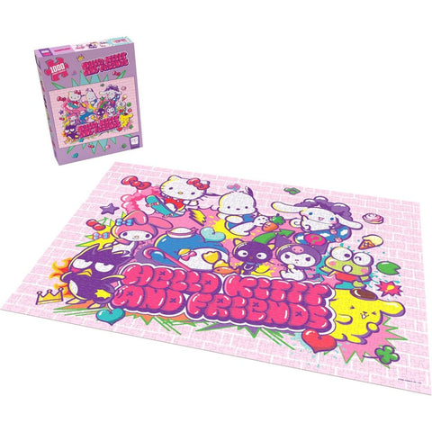 Hello Kitty & Friends Tokyo Skate Puzzle - 1000Pcs (The Op / USAopoly) NEW