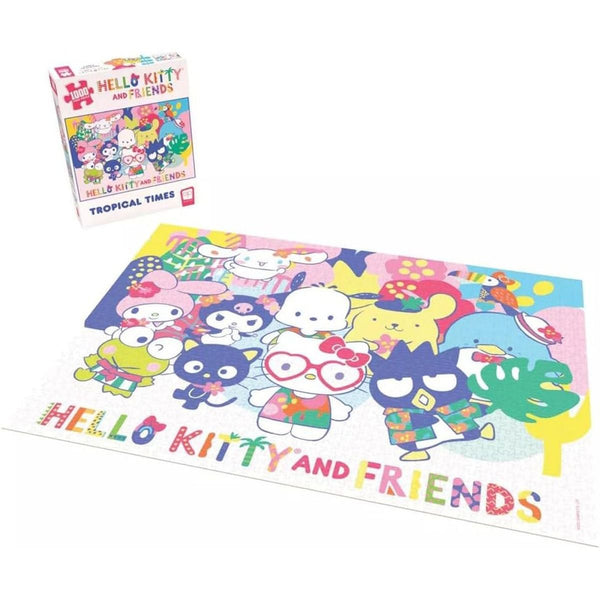 Hello Kitty & Friends Tropical Times Puzzle - 1000Pcs (The Op / USAopoly) NEW