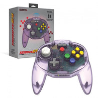 Wireless Controller - Tribute64 2.4GHz - Atomic Purple (Nintendo 64) NEW