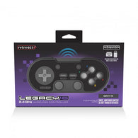 Wireless Controller: Legacy16 2.4GHz - Onyx [Retro-Bit Platinum Series] (Nintendo Switch / Super Nintendo) NEW