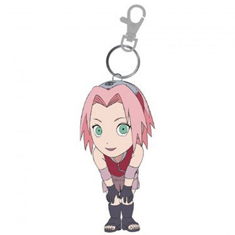 Naruto Shippuden: Chibi Sakura (Pyramid America) (Soft PVC Keychain) NEW