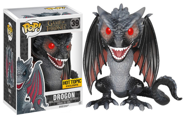 POP! Game of Thrones #46: Drogon [Dragon] (Hot Topic Exclusive) (Funko POP!) Figure and Box (Box Damage)