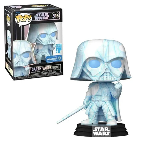 POP! Star Wars - Art Series #516: Darth Vader (Hoth) (Wal-Mart Exclusive) (Funko POP! Bobble-Head) Figure and Box w/ Protector