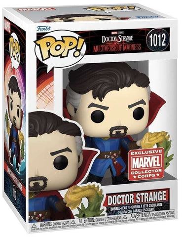 POP! Marvel Studios #1012: Doctor Strange in the Multiverse of Madness (Collector Corps Exclusive) (Funko POP!) Figure and Box w/ Protector