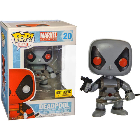 POP! Marvel Universe #20: Deadpool (Hot Topic Exclusive) (Funko POP!) Figure and Box w/ Protector