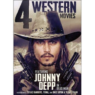 4-Movies Western: Featuring Johnny Depp in Dead Man (DVD) Pre-Owned