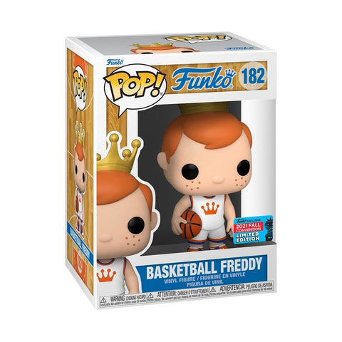 POP! Funko #182: Basketball Freddy (2021 Fall Convention Limited Edition) (Funko POP!) Figure and Box w/ Protector