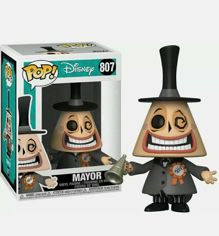 POP! Disney #807: The Nightmare Before Chrstmas - Mayor (Funko POP!) Figure and Box w/ Protector