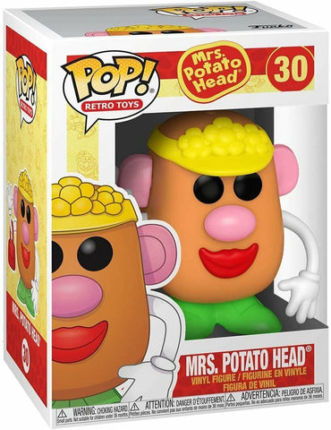 POP! Retro Toys #30: Mrs. Potato Head (Funko POP!) Figure and Box w/ Protector