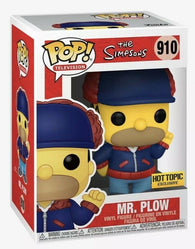 POP! Television #910: The Simpsons - Mr. Plow (Hot Topic Exclusive) (Funko POP!) Figure and Box w/ Protector