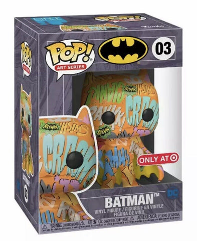 POP! Art Series #03: Batman (Target Exclusive) (Funko POP!) Figure and Box w/ Protector