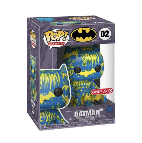 POP! Art Series #02: Batman (Target Exclusive) (Funko POP!) Figure and Box w/ Protector
