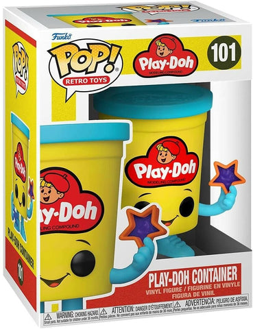 POP! Retro Toys #101: Play-Doh Container (Funko POP!) Figure and Box w/ Protector