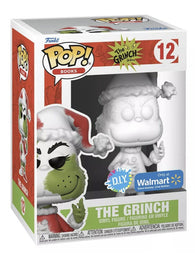 POP! Books #12: Dr Seuss - The Grinch (D.I.Y.) (Wal-Mart Exclusive) (Funko POP!) Figure and Box w/ Protector