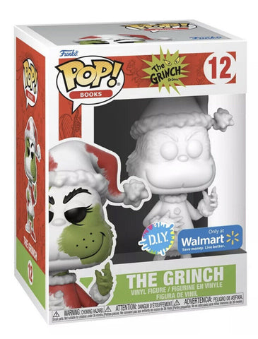 POP! Books #12: Dr Seuss - The Grinch (D.I.Y.) (Wal-Mart Exclusive) (Funko POP!) Figure and Box w/ Protector